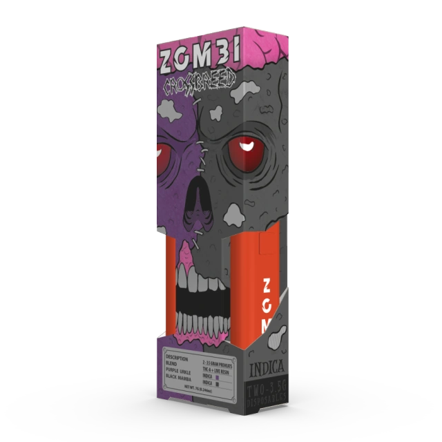 Extrax Review Zombi Apocalypse Blend 3.5G Disposable Vape