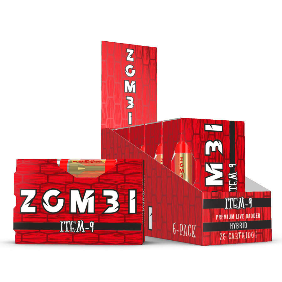 ZOMBI 2G LIVE BADDER CARTRIDGES