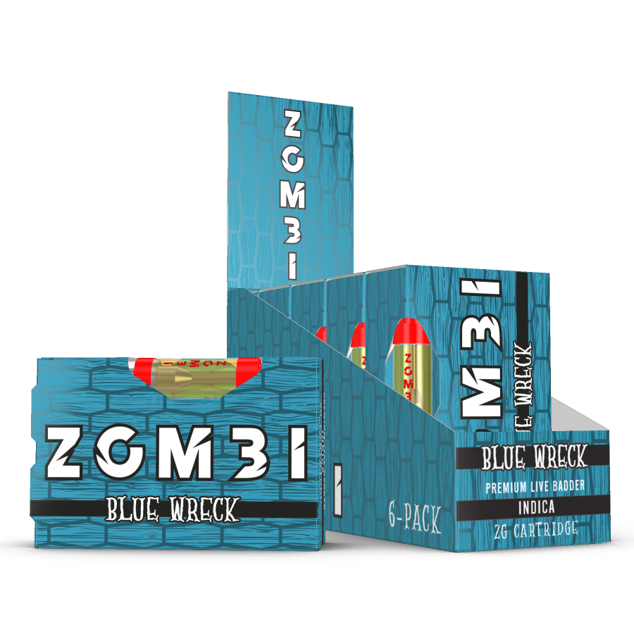 ZOMBI 2G LIVE BADDER CARTRIDGES