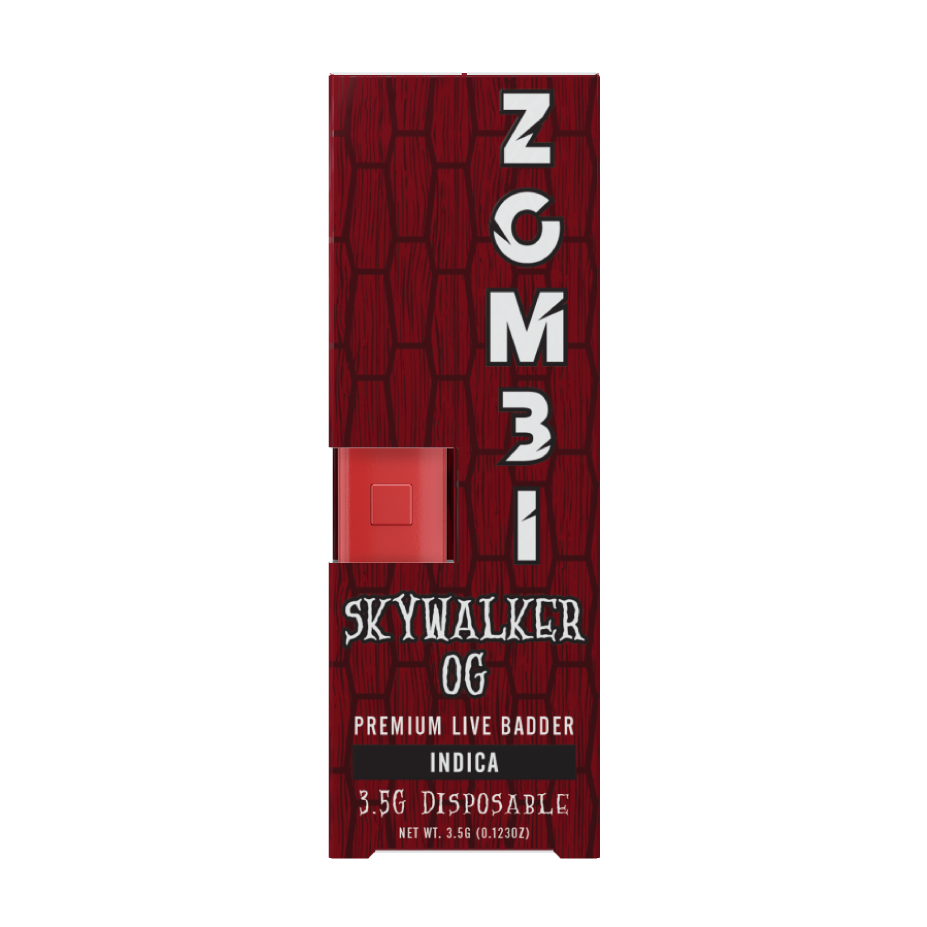 ZOMBI PREMIUM LIVE BADDER - 3.5G DISPOSABLE VAPE