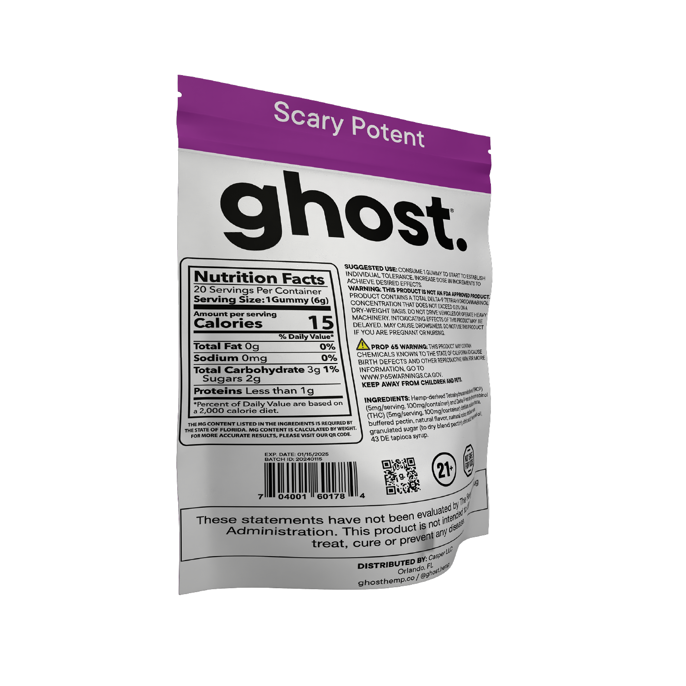 GHOST REAPER 1:1 - D9:THCP GUMMIES