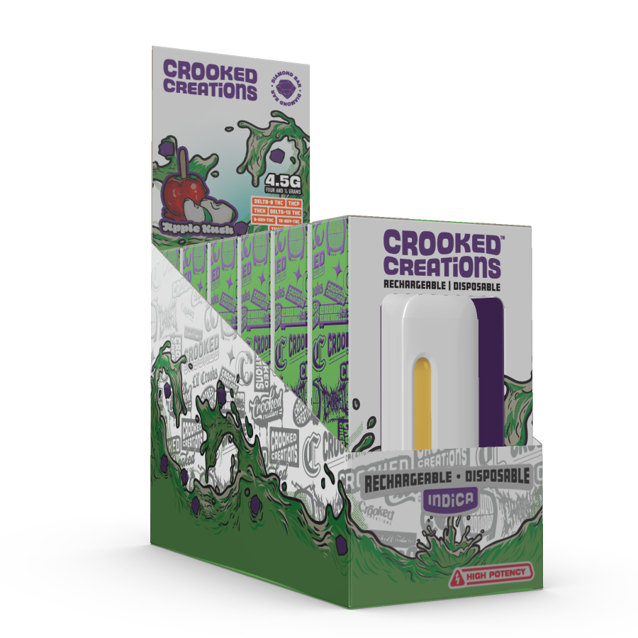 CROOKED CREATIONS 4.5G DISPOSABLE VAPE