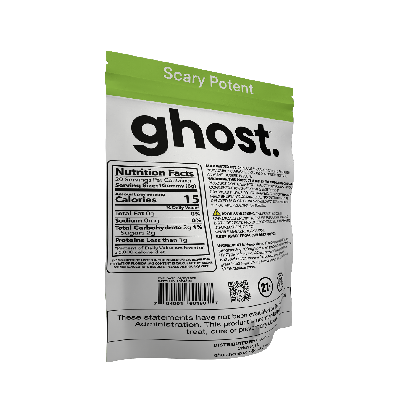 GHOST REAPER 1:1 - D9:THCP GUMMIES