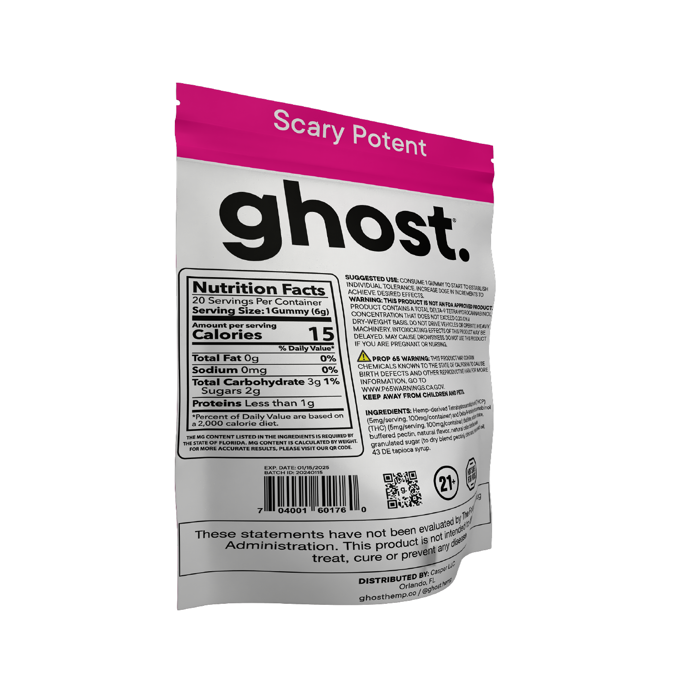 GHOST REAPER 1:1 - D9:THCP GUMMIES
