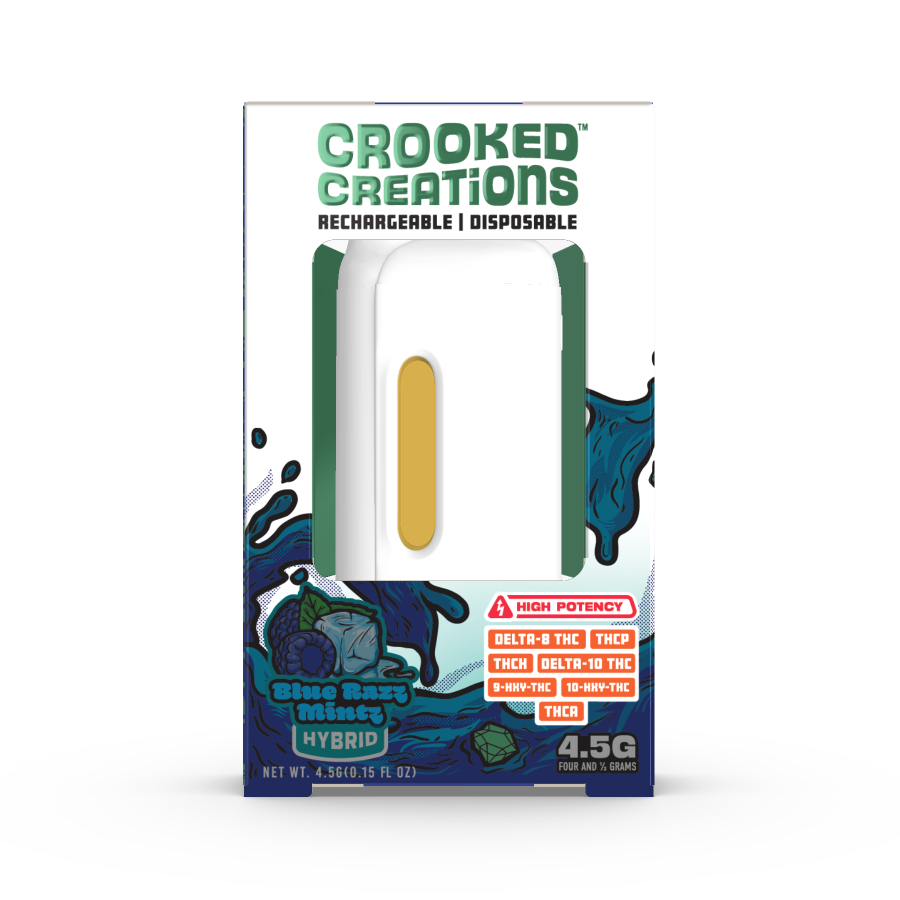 CROOKED CREATIONS 4.5G DISPOSABLE VAPE