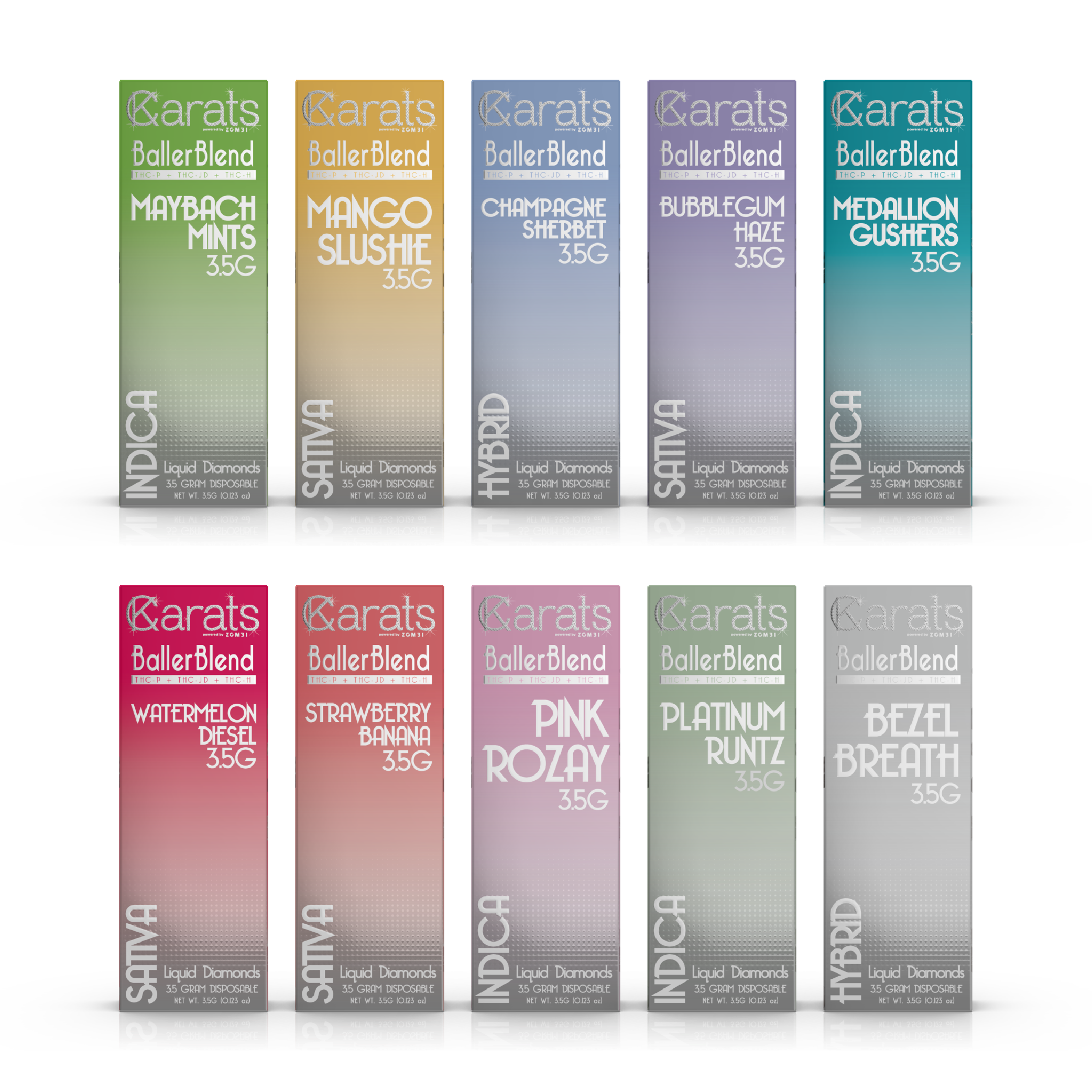 CARATS BALLER BLEND 3.5G DISPOSABLE VAPE
