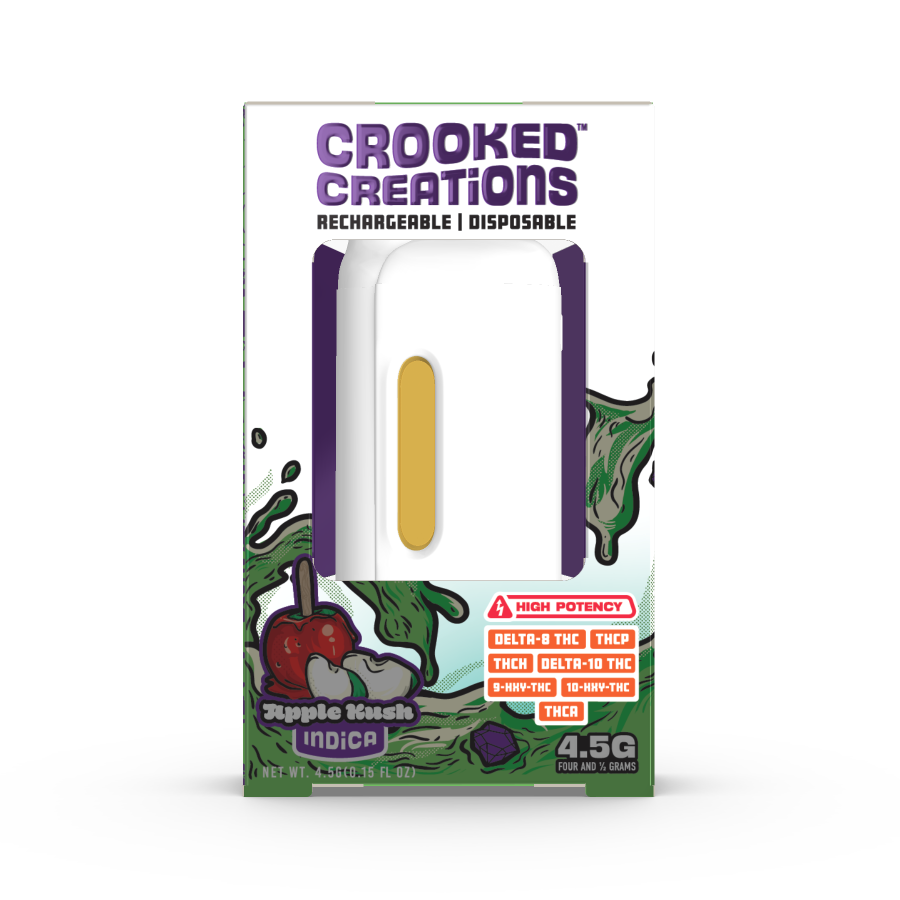 CROOKED CREATIONS 4.5G DISPOSABLE VAPE