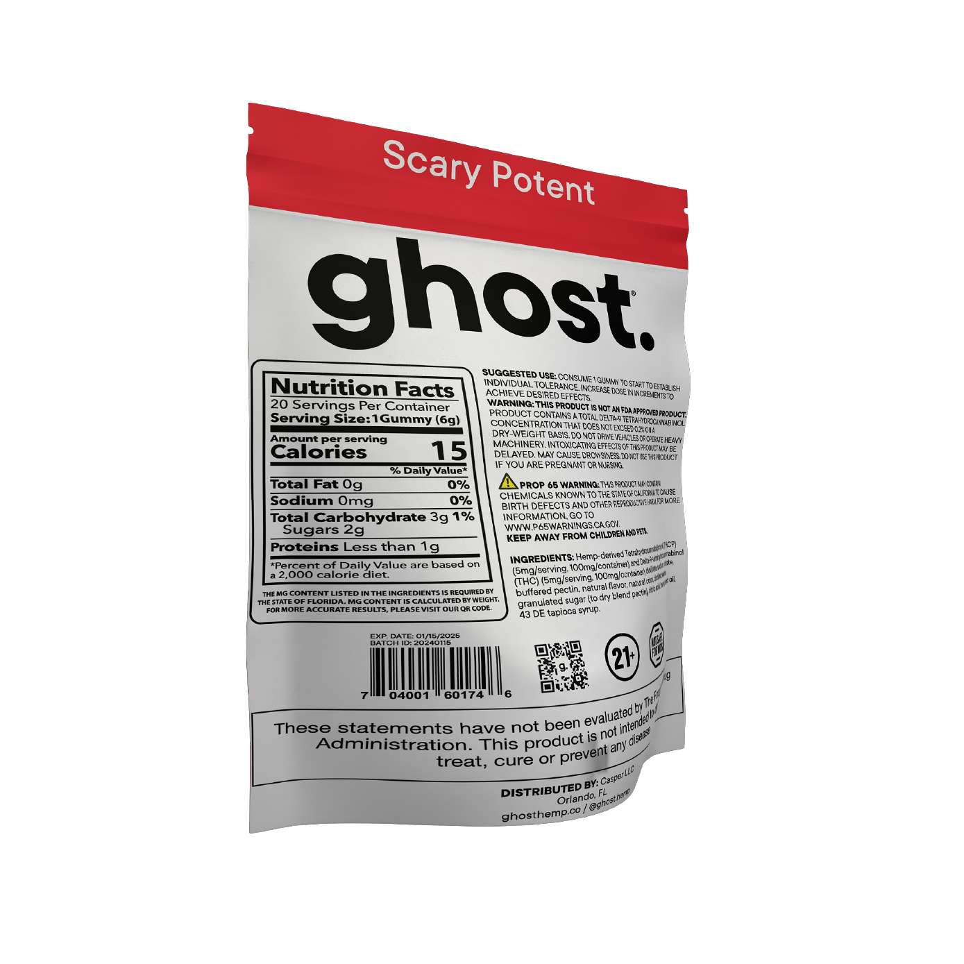 GHOST REAPER 1:1 - D9:THCP GUMMIES