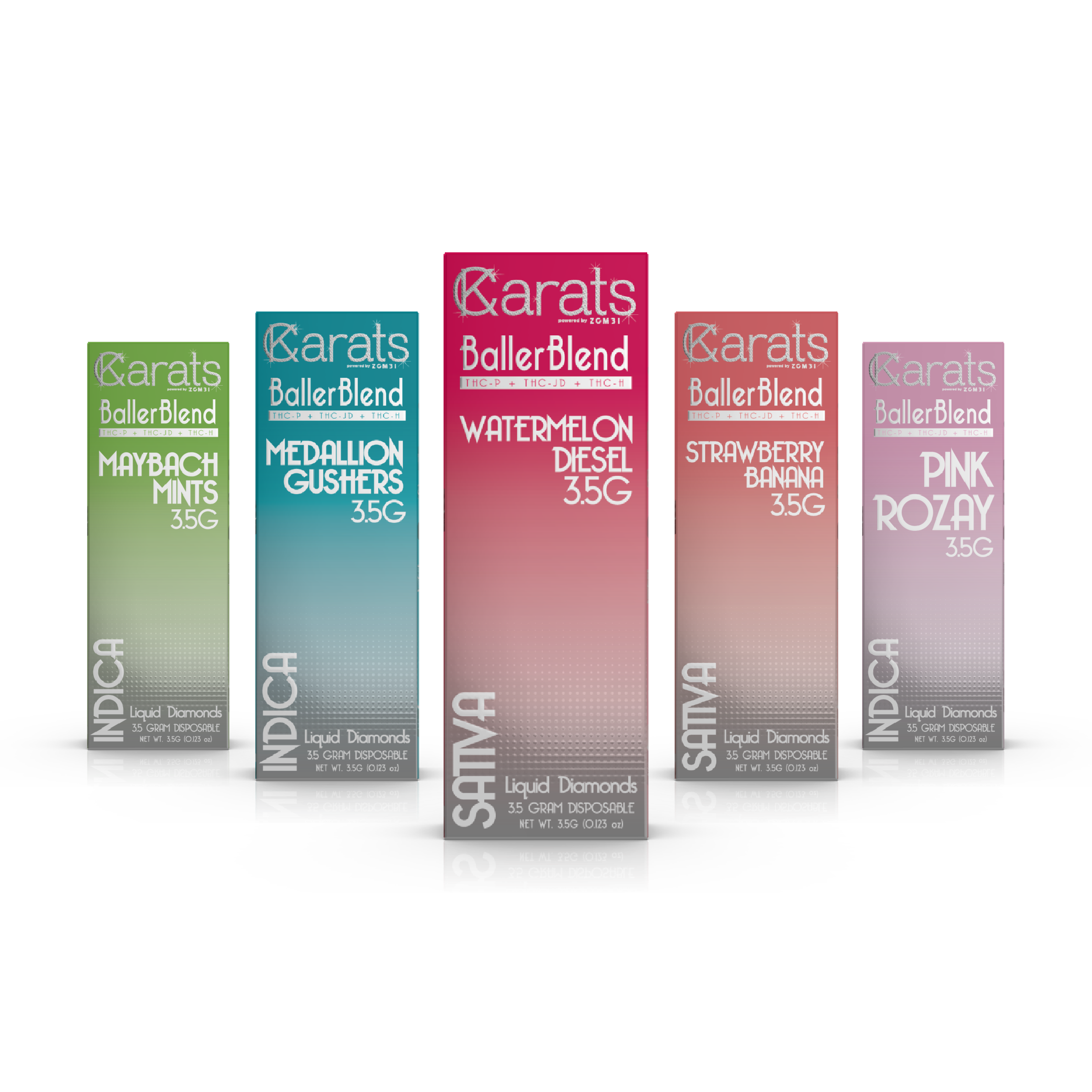 CARATS BALLER BLEND 3.5G DISPOSABLE VAPE