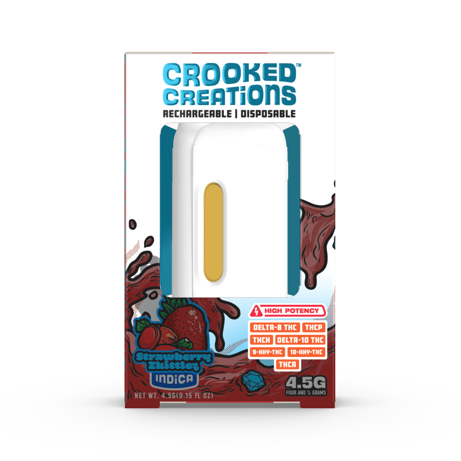 CROOKED CREATIONS 4.5G DISPOSABLE VAPE