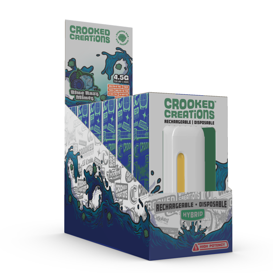 CROOKED CREATIONS 4.5G DISPOSABLE VAPE