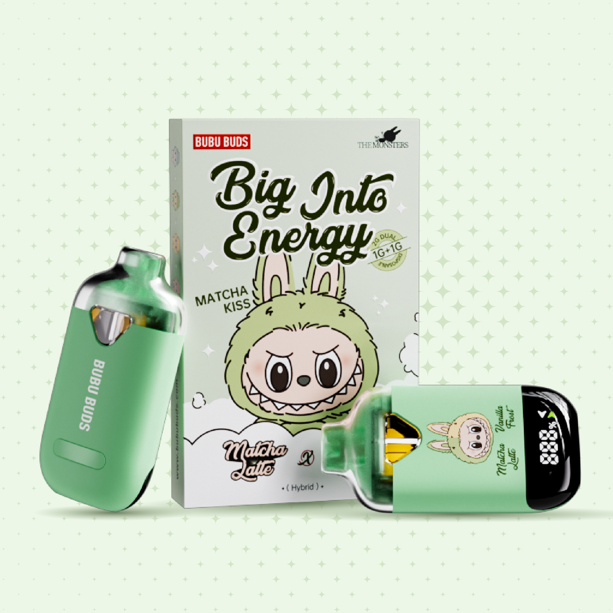 Bububuds 2G Dual Flavor Disposable Vape