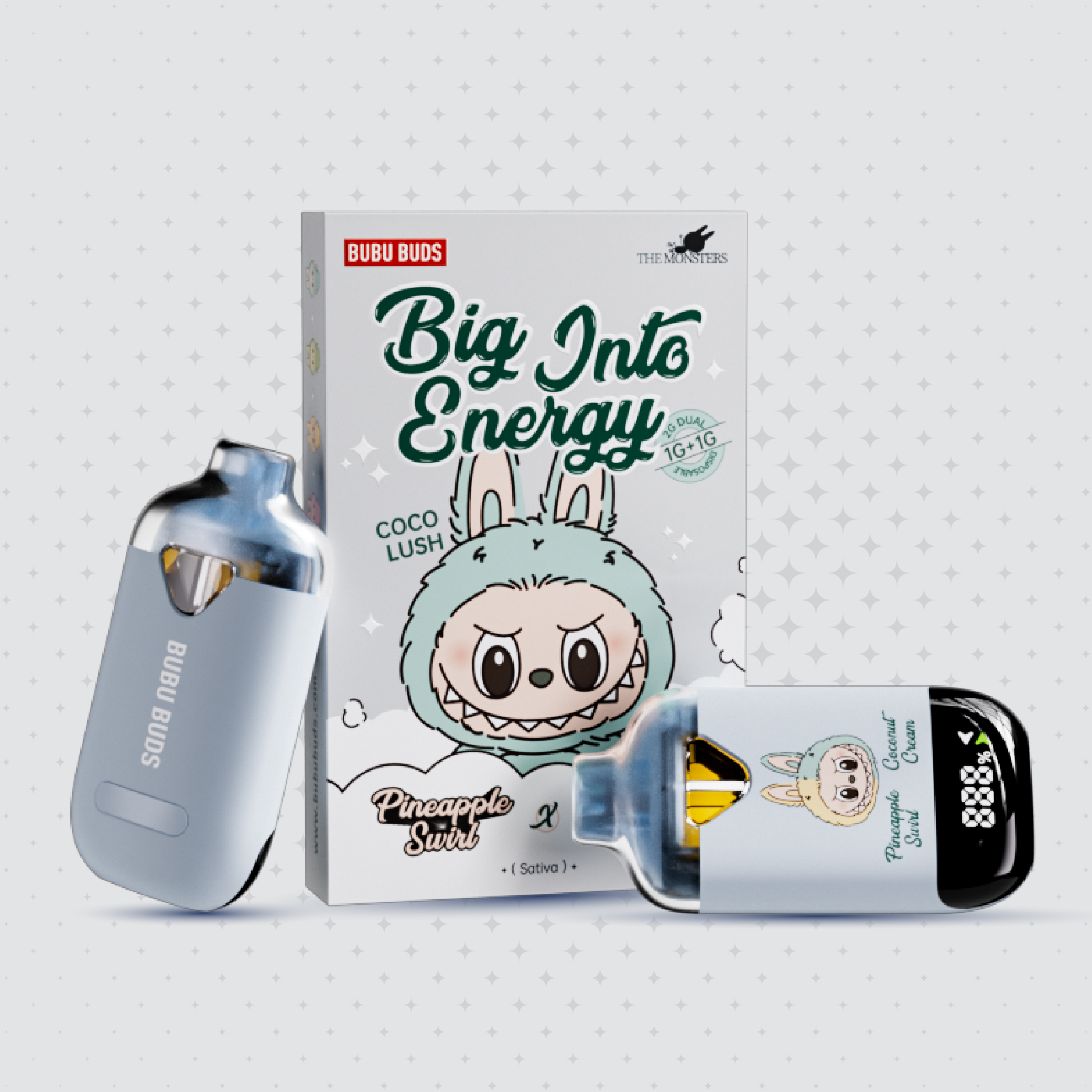 Bububuds 2G Dual Flavor Disposable Vape