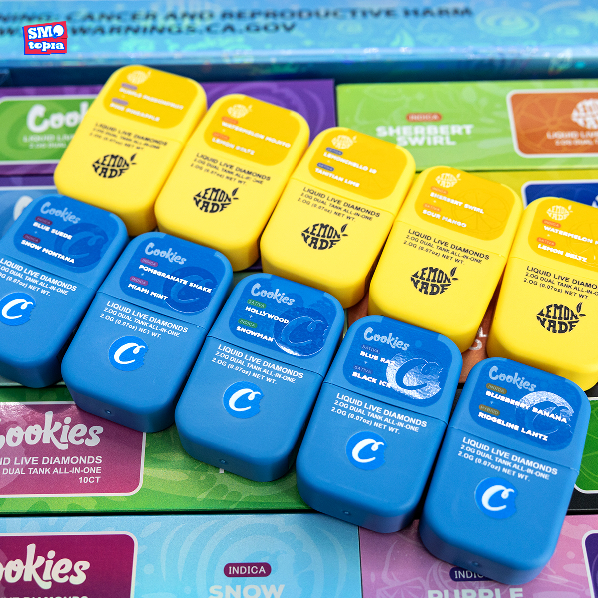 Cookies & Lemonade Dual Tank All-In-One- 2G Disposable