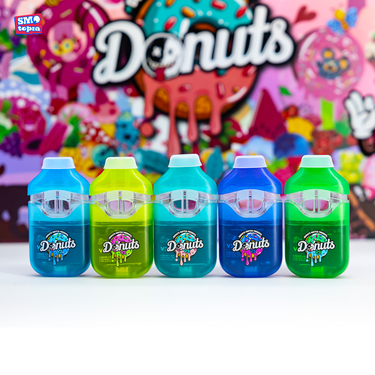 Donut Switch Presents 2G Dual Tank All-In-One Vape