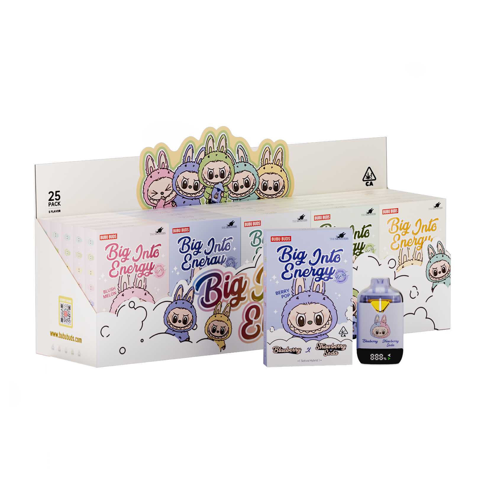 Bububuds 2G Dual Flavor Disposable Vape
