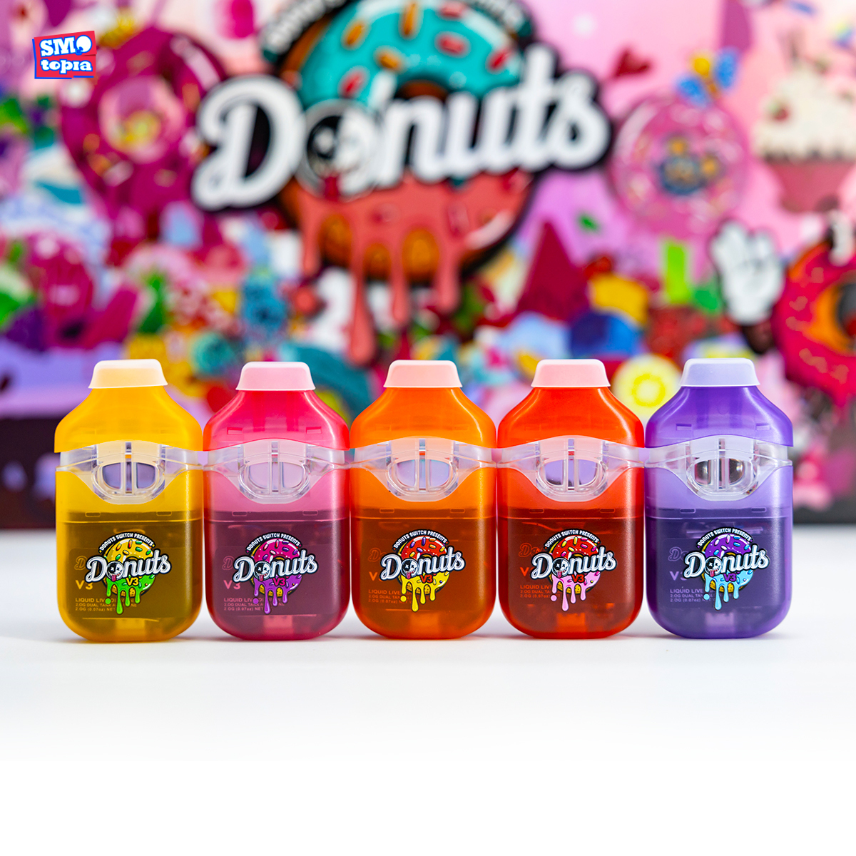 Donut Switch Presents 2G Dual Tank All-In-One Vape