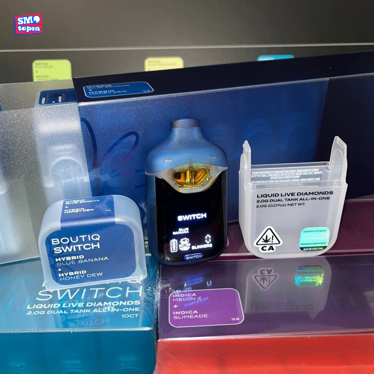 Boutiq Switch V4 2G Dual Flavor Disposable
