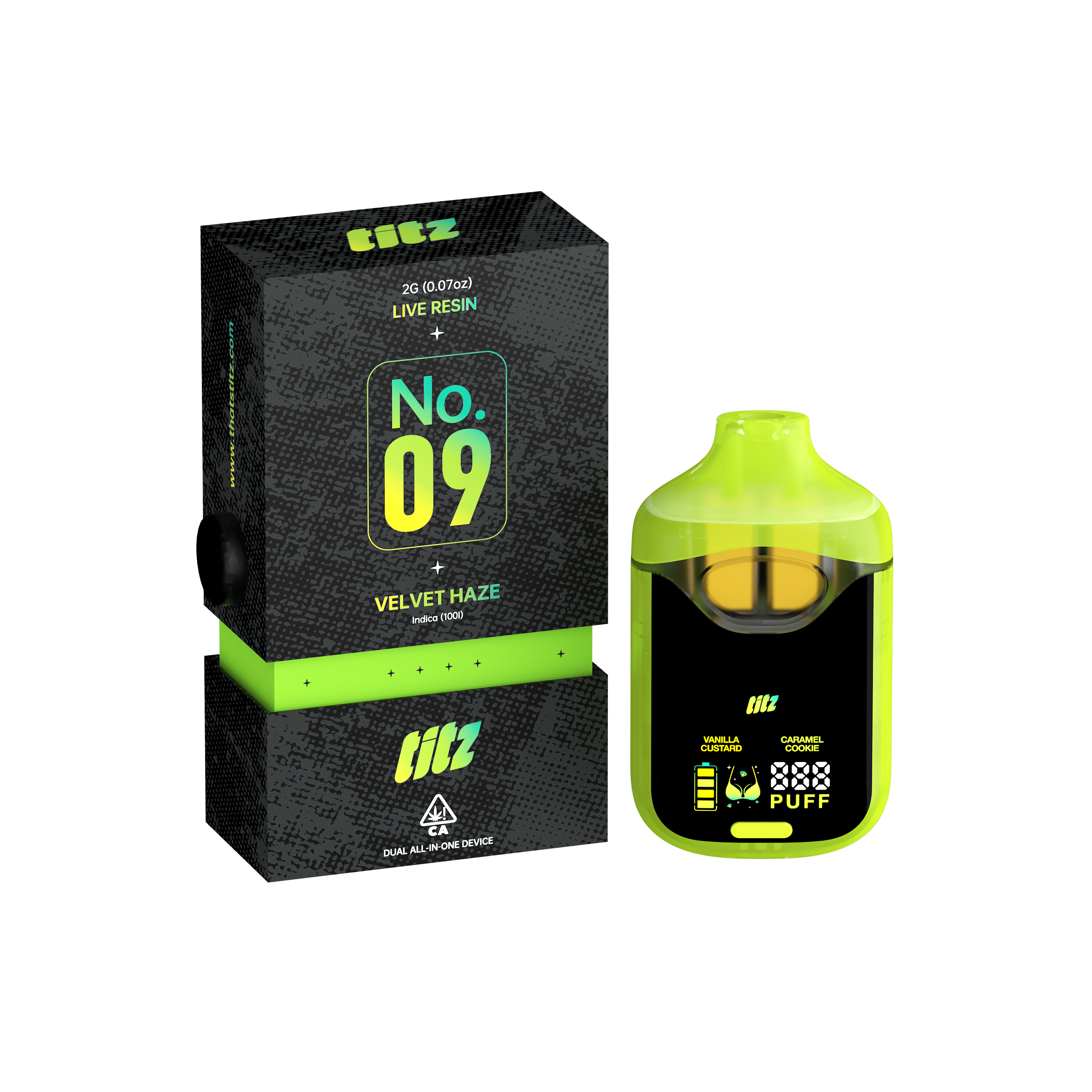 Titz 2G Dual Flavor Disposable Vape