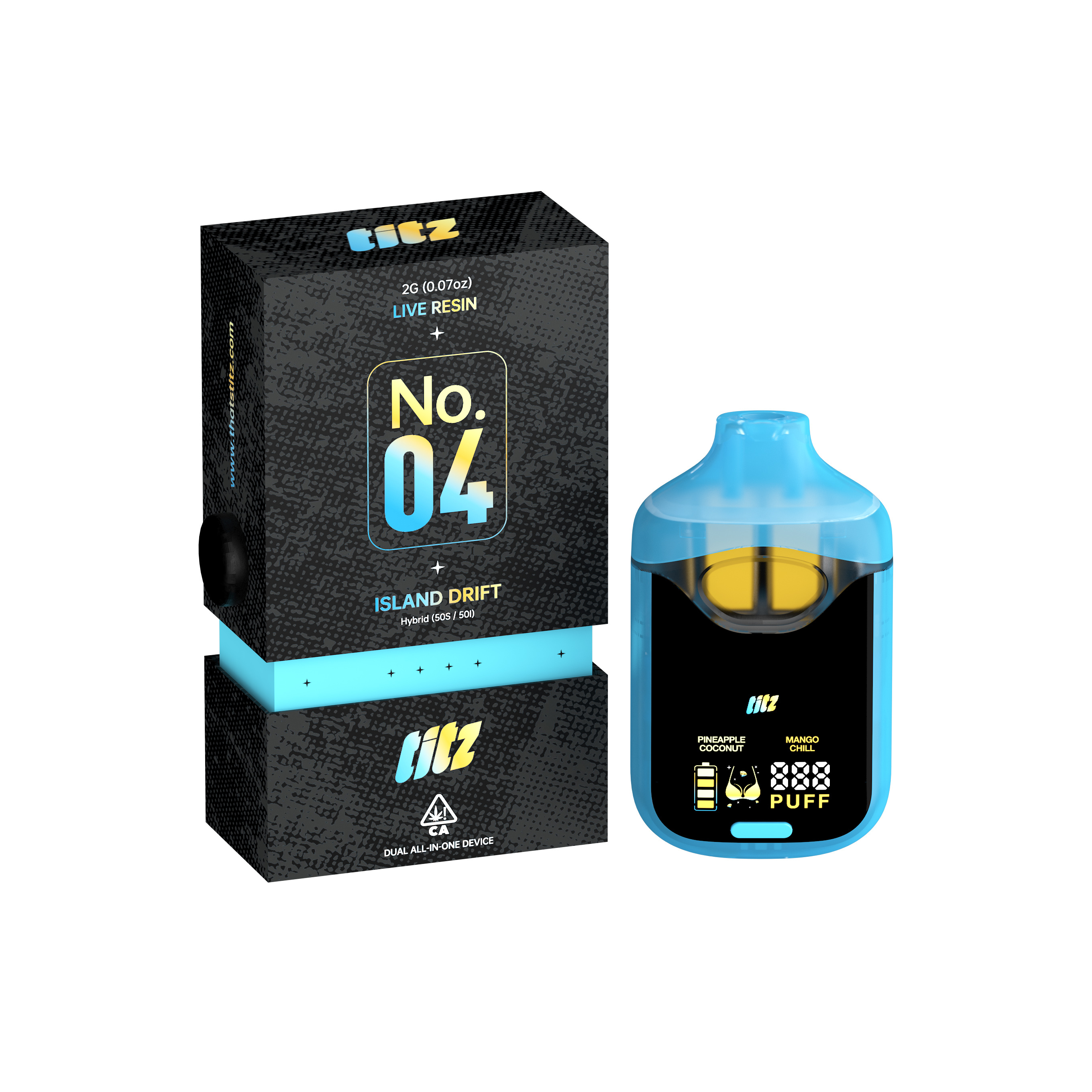 Titz 2G Dual Flavor Disposable Vape