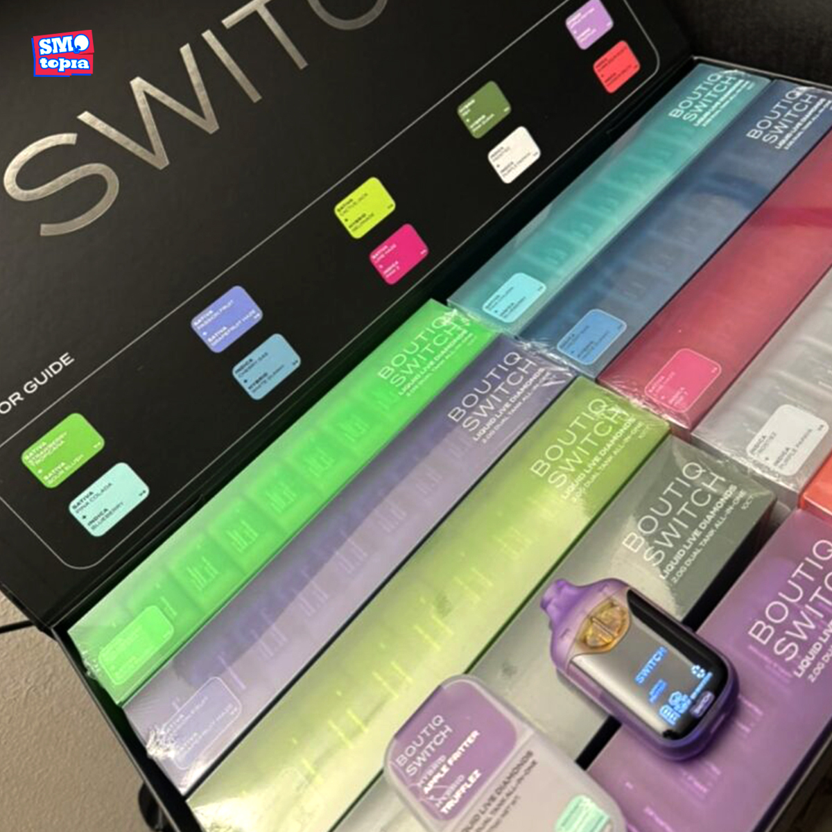 Boutiq Switch V4 2G Dual Flavor Disposable
