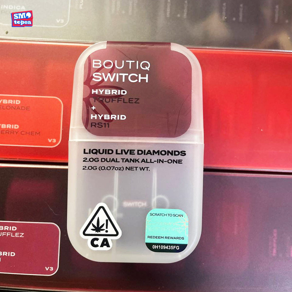 Boutiq Switch V3 2G Dual Flavor Disposable