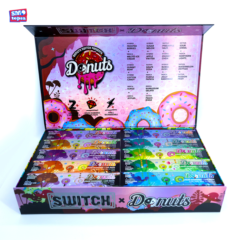 Donut Switch Presents 2G Dual Tank All-In-One Vape