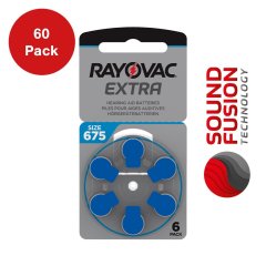 Rayovac Zinc Air Cell Batteries – Size 675 (61 Pack)