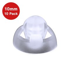 Open Fitting Domes 10mm (10 Pack)