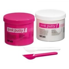 Detax Pink Putty Tubs (2 x 500ml)