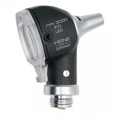 HEINE MINI 3000 LED FIBER OPTIC OTOSCOPE HEAD ONLY (BLACK)
