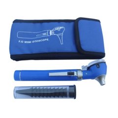 T.I.G. FIBER OPTIC MINI OTOSCOPE WITH LED BULB (BLUE COLOR)