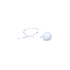 COTTON EAR DAMS - MEDIUM, WHITE STRING (50 / BAG)