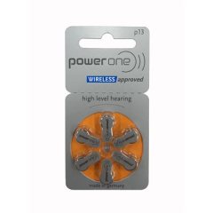 POWER ONE MF BATTERIES, SIZE 13 (10 CARDS OF 6 BATT)
