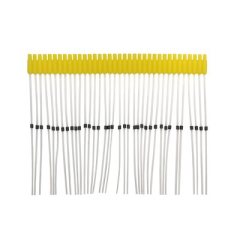 UNIVERSAL PRECISION PROBE TUBES WITH MARKER RING - YELLOW HANDLE (36 / BAG)