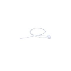 COTTON EAR DAMS - MINI, WHITE STRING (50 / BAG)