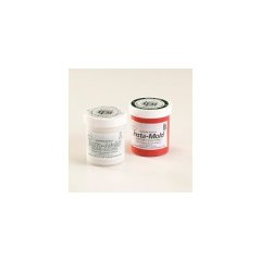 INSTA-MOLD FEATHERWEIGHT SILICONE - MEDIUM, 4OZ, RED