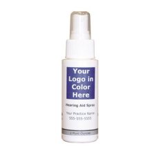 CUSTOM LABEL HEARING AID SPRAY, 2OZ