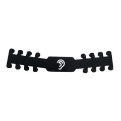 EAR SAVER BAND FOR FACE MASKS - BLACK (EACH)