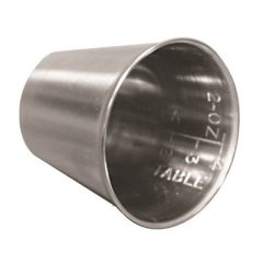 MIXING CUP - STAINLESS STEEL, 2 OZ (EACH)