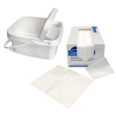** DIVERSEY DRY WIPES KIT - INCLUDES 500 DRY WIPES, BUCKET &amp; LID