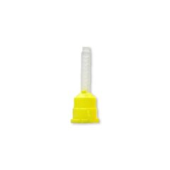 DS-50 MIXING TIPS - SHORTER 2" LENGTH, SMALL, 4.2MM (YELLOW)