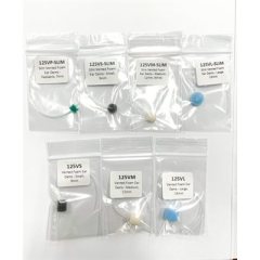 VENTED FOAM EAR DAM SAMPLE PACK - ALL SIZES OF SLIM &amp; STANDARD