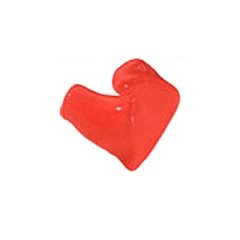 INSTA-MOLD FEATHERWEIGHT EARMOLD KIT - MEDIUM, 4OZ, RED