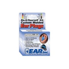SELF-FIT CUSTOM EARPLUGS - YELLOW (1 PAIR)