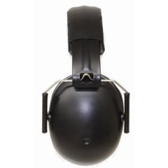 BABY BANZ JUNIOR EARMUFF - BLACK (1 UNIT)