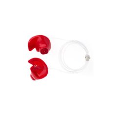 DOC'S PROPLUG VENTED - WITH LEASH, MEDIUM, RED (1PAIR)