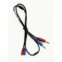 OTOTONE INSERT EARPHONE CABLE ASSEMBLY - MONO, 2X3.5MM JACK, STRAIGHT, 8.2 FT. LENGTH