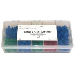 GRASON OT SERIES TEOAE + DPOAE EARTIP KIT IN PLASTIC BOX- 175 / KIT (25 EA 4.8-16MM)