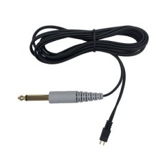 RADIOEAR BONE CONDUCTION 79&quot; / 200CM MOLDED CORD WITH 1 / 4&quot; GOLD-PLATED PLUG